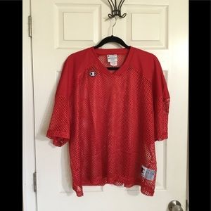 Vintage Champion Jersey Red XXL